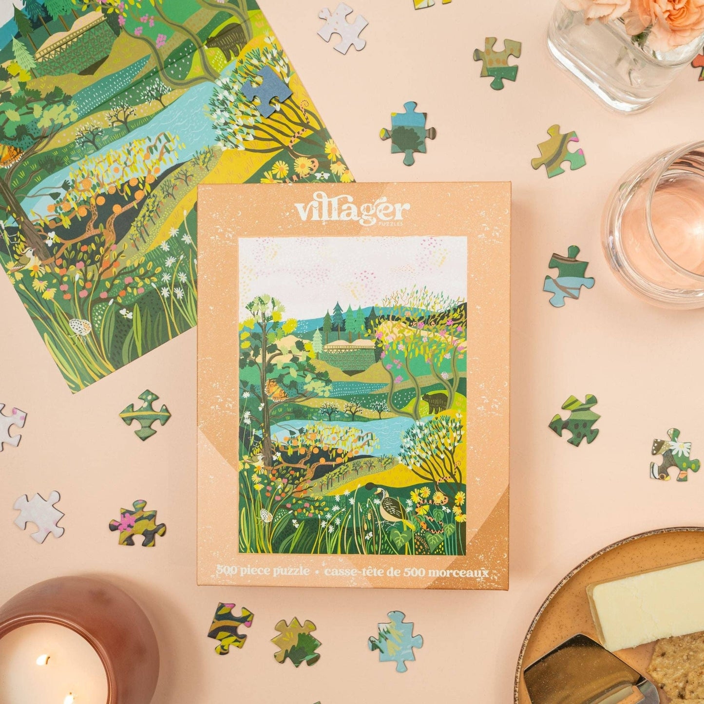 Okanagan Valley 500-piece puzzle | designed in Canada