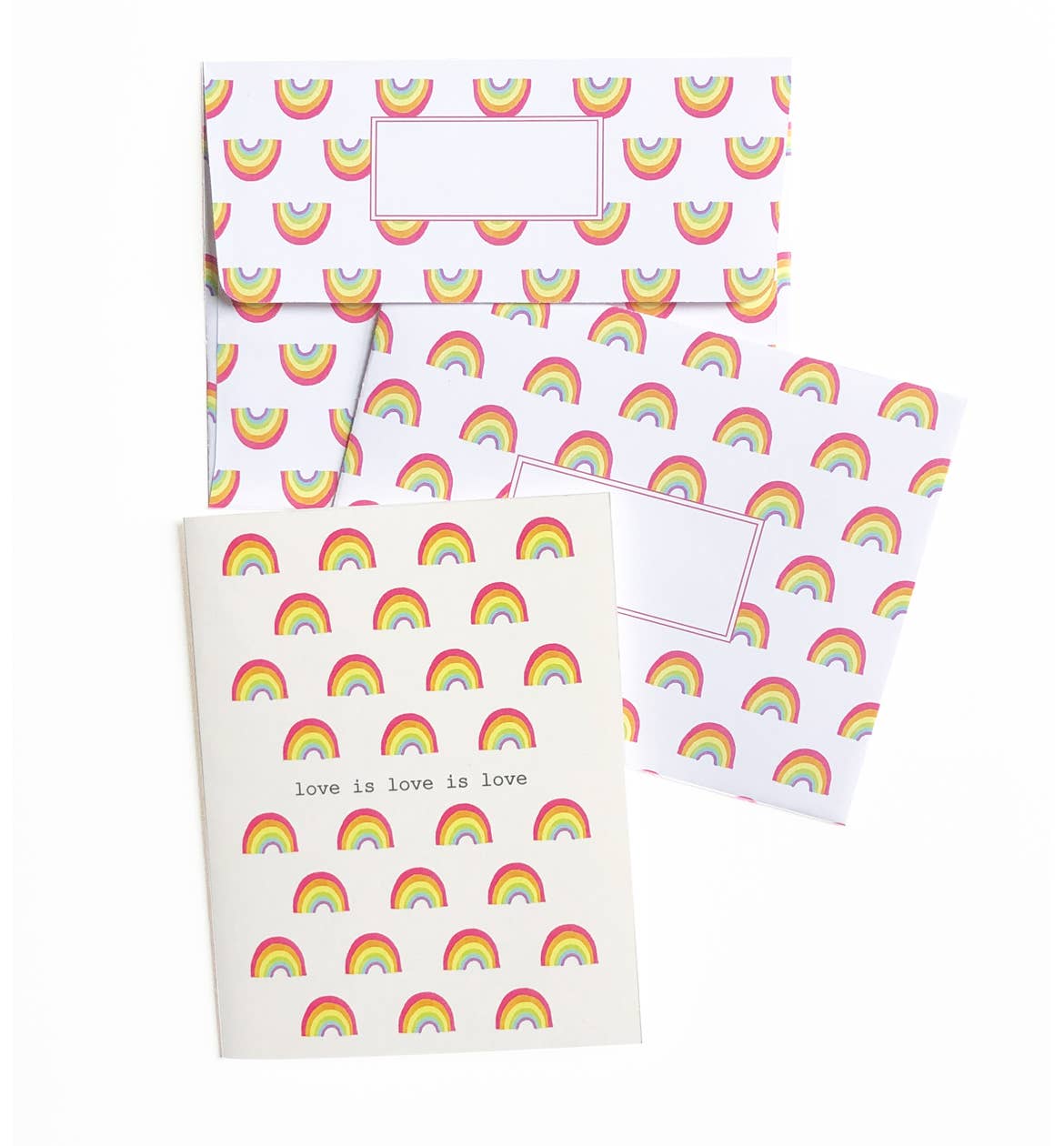 Love is love is love greeting card