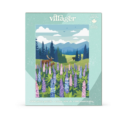 Lupines Meadow | 1000-piece puzzle | designed in Canada (coming soon)