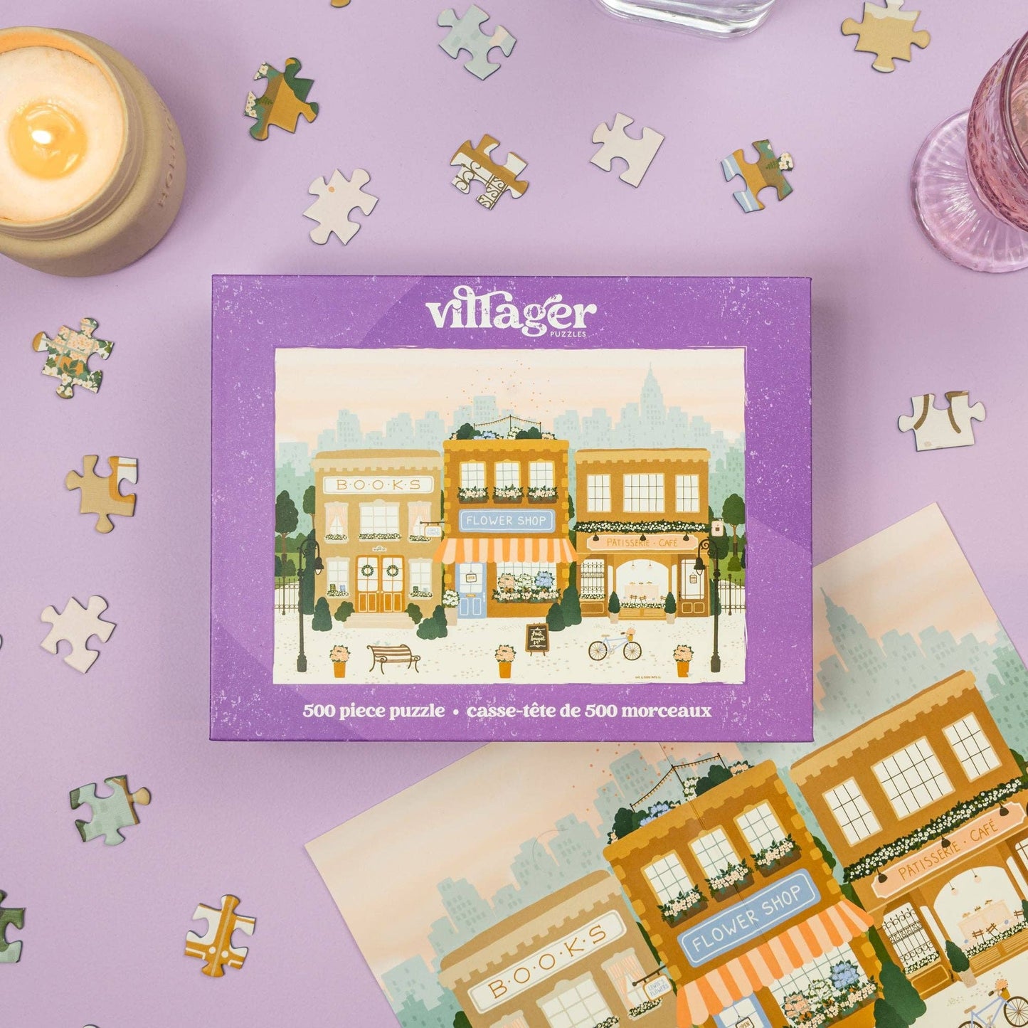 Main Street 500-piece puzzle | designed in Winnipeg Canada