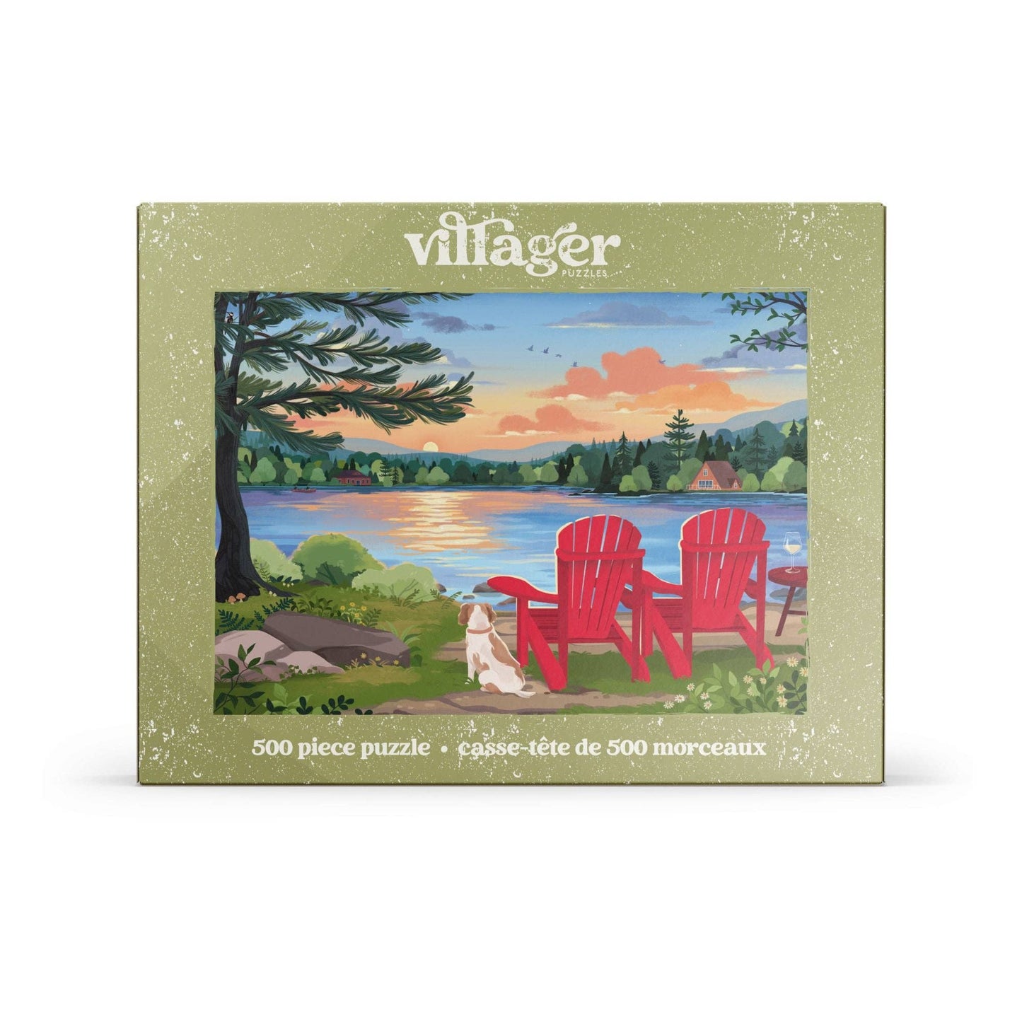 Cottage country 500-piece puzzle | designed in Ontario