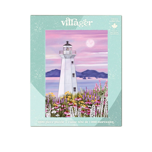Harbour lighthouse | 1000-piece puzzle | designed in Canada