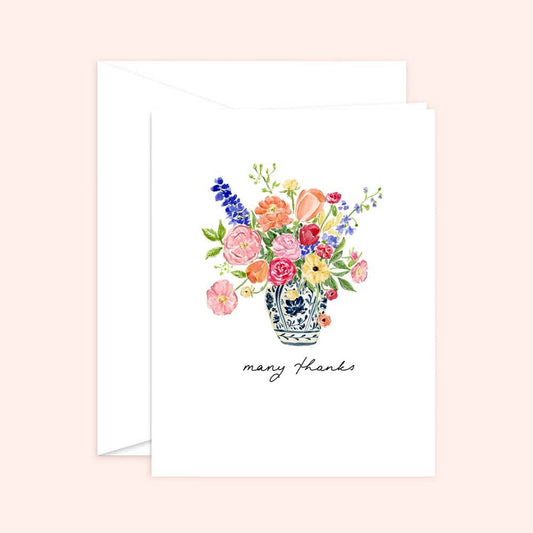 Many thanks greeting card
