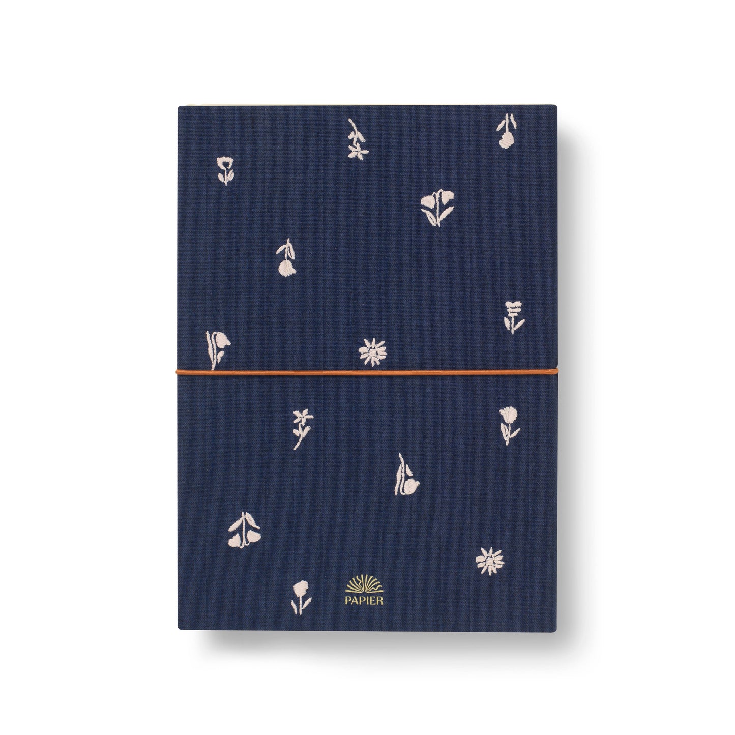 Fabric lined notebook, A5 softcover - twilight blooms (coming soon)