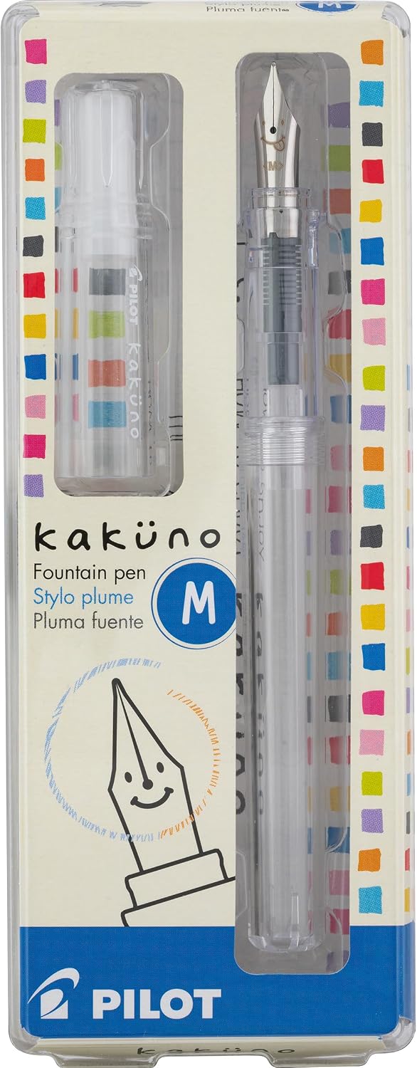 Pilot Kakuno fountain pen - medium nib