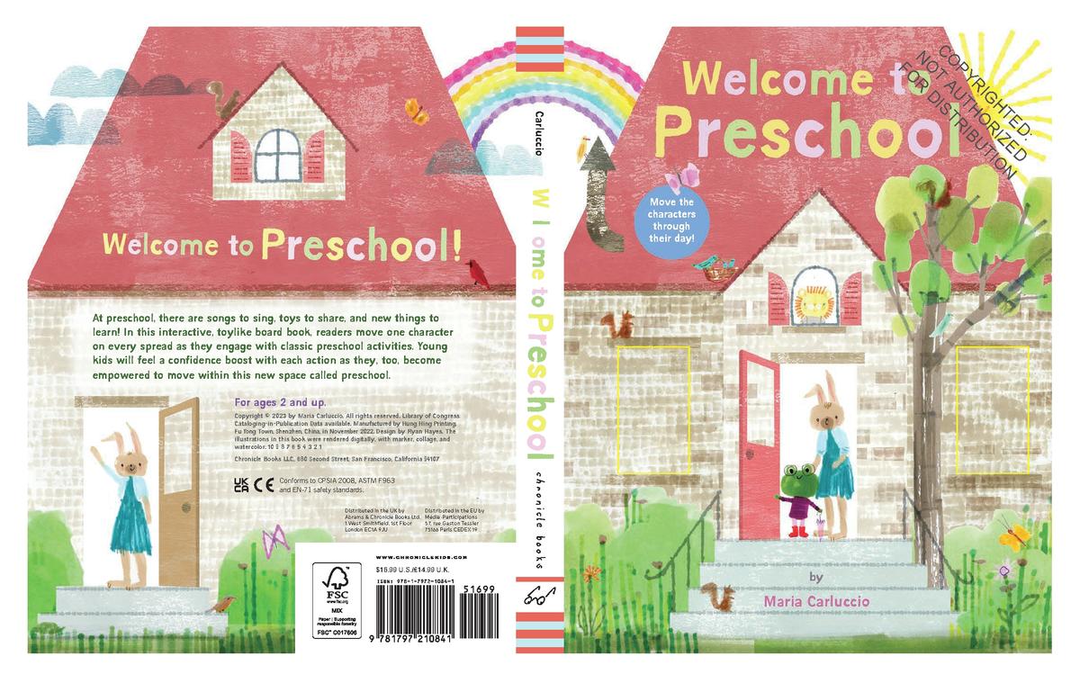 Welcome to Preschool by Maria Carluccio