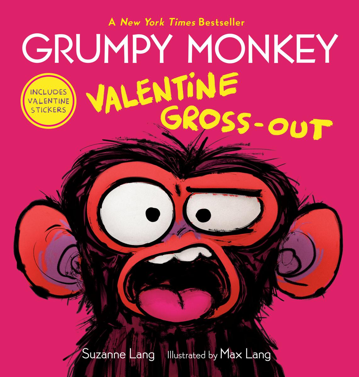 Grumpy Monkey Valentine Gross-Out by Suzanne Lang & Max Lang