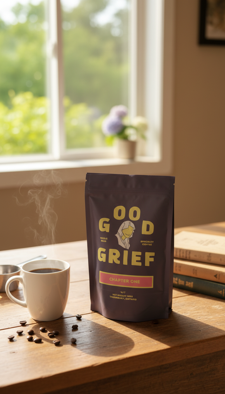 Chapter One coffee blend - Nottawa Cottage Bookstore x Good Grief Coffee