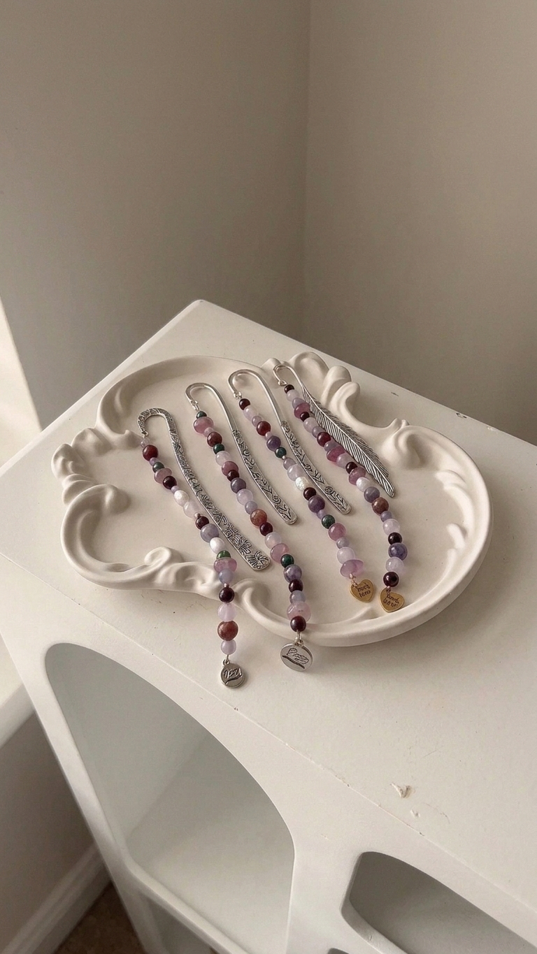 The Cottage Collection jewelled bookmark - Nottawa Cottage Bookstore x Made for Mondays