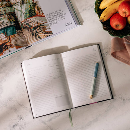Guided recipe journal, A5 hardcover - the vineyard (coming soon)