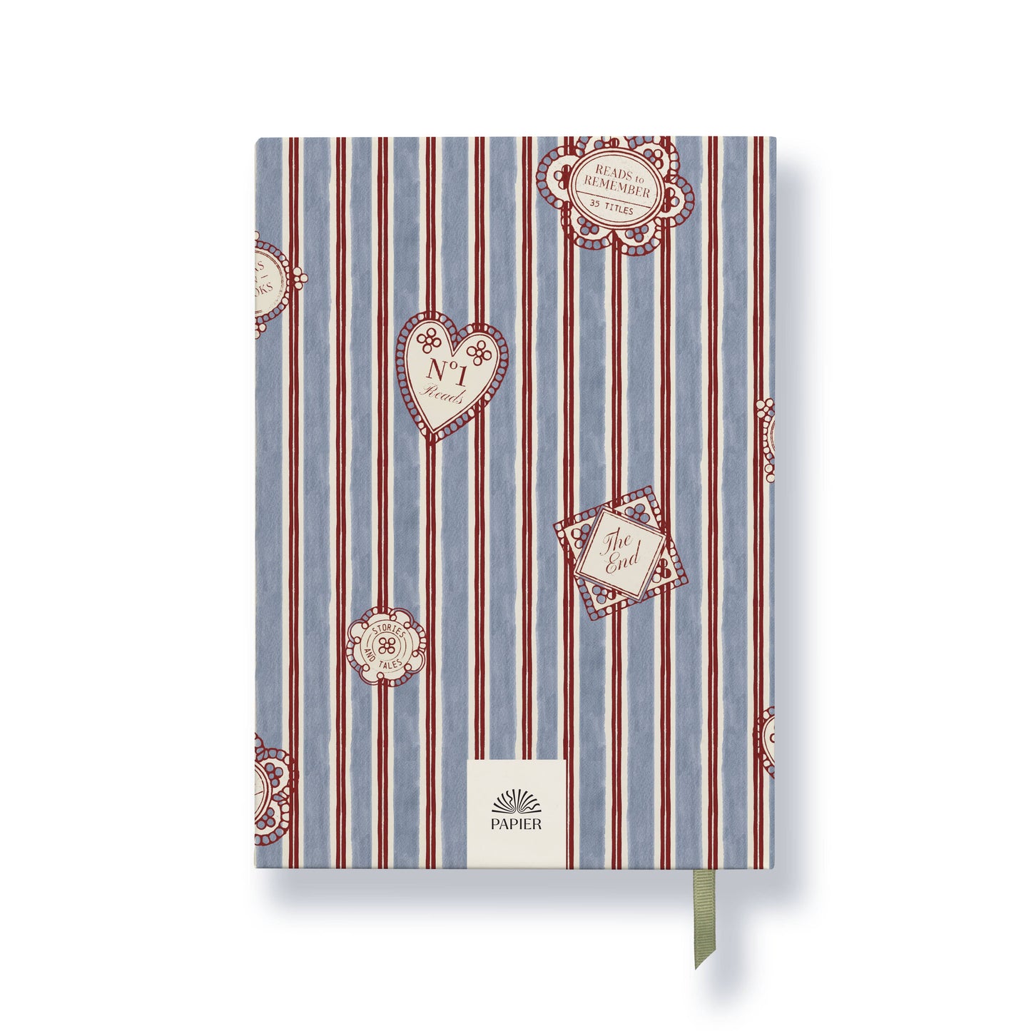 Bibliothèque guided A5 reading journal