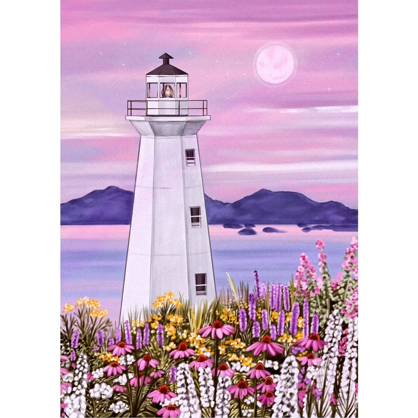 Harbour lighthouse | 1000-piece puzzle | designed in Canada