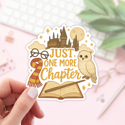 Just one more chapter sticker