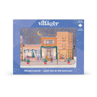Holiday streets | 500-piece puzzle | designed in Canada