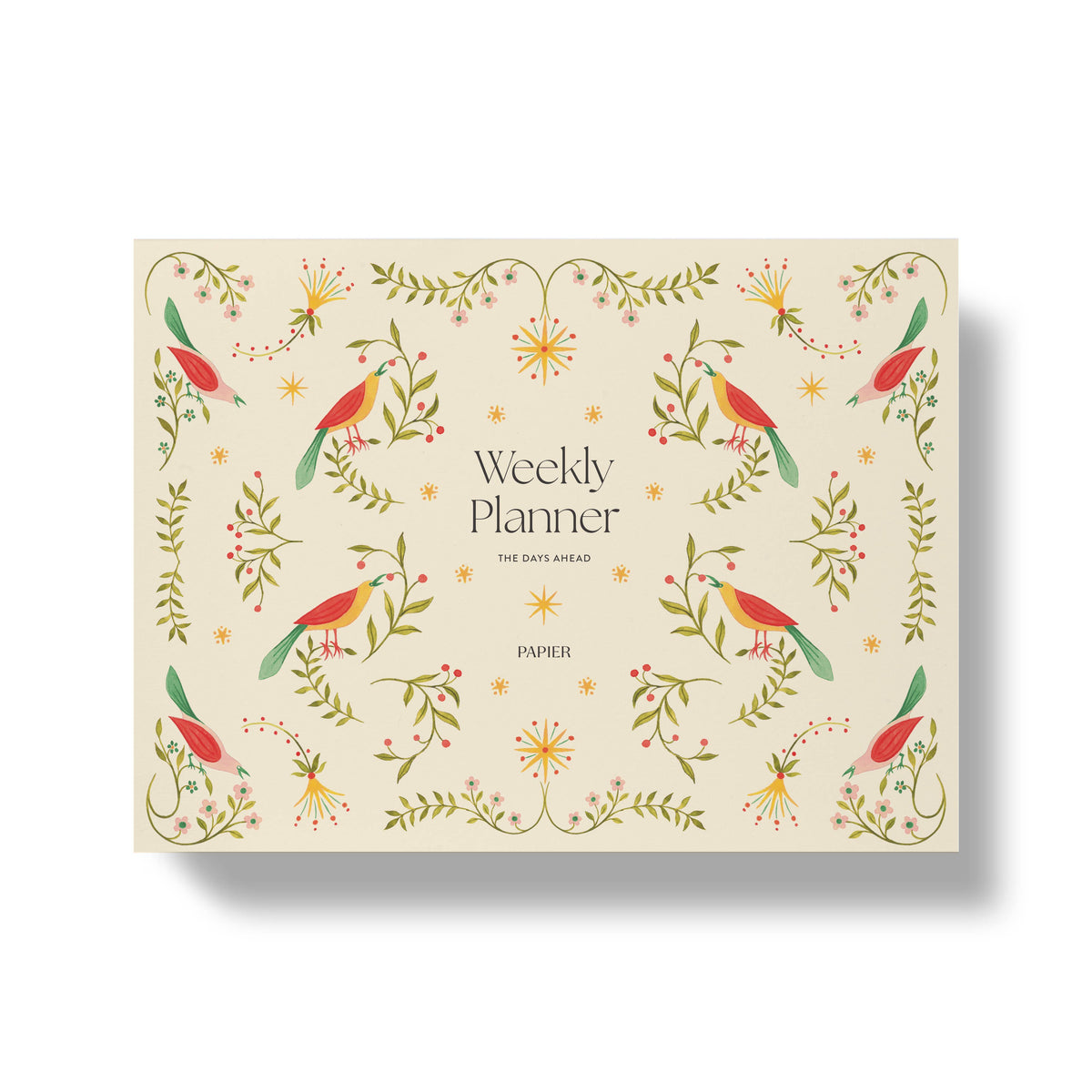Weekly desk planner, undated -  folklore birds (coming soon)