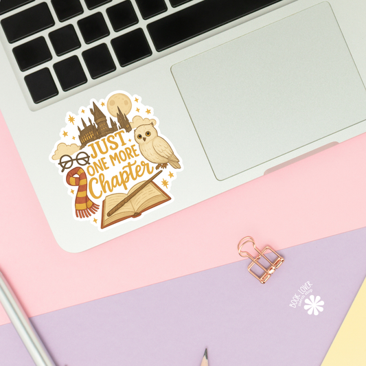 Just one more chapter sticker