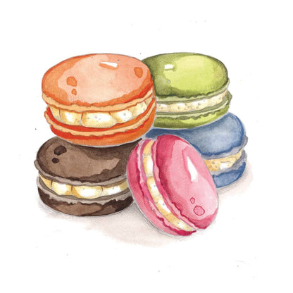 Sweet treats watercolor workbook