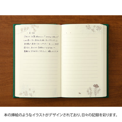 Diary 1 day 1 page: flower (coming soon)