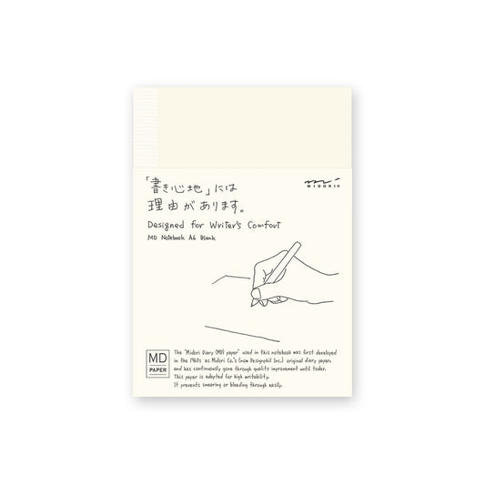 Midori A6 blank notebook