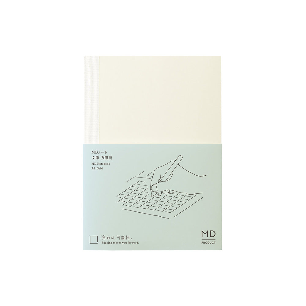 MD notebook A6 grid