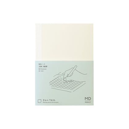 MD notebook A6 grid