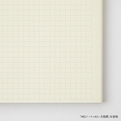 MD notebook A6 grid