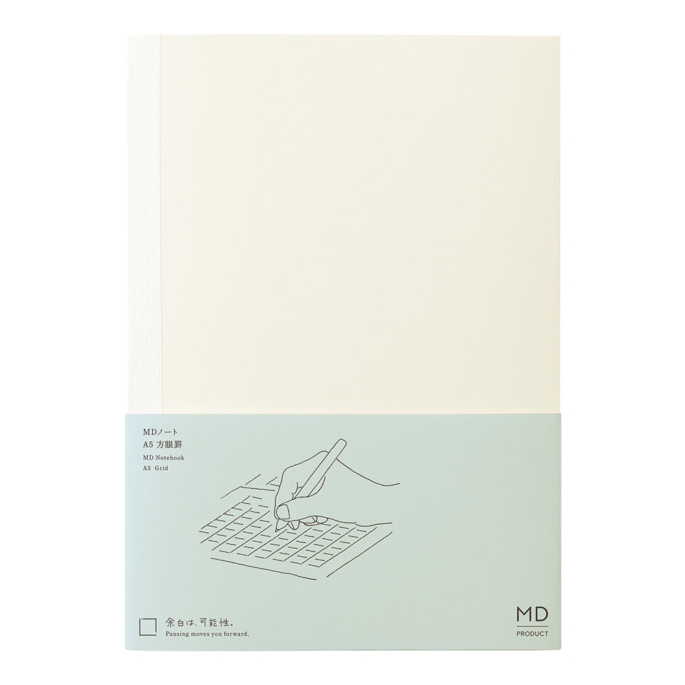 MD notebook A5 grid