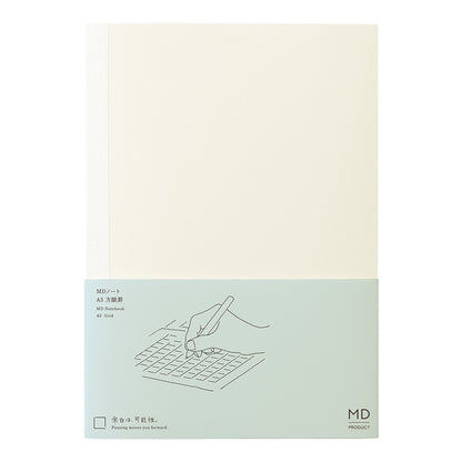 MD notebook A5 grid
