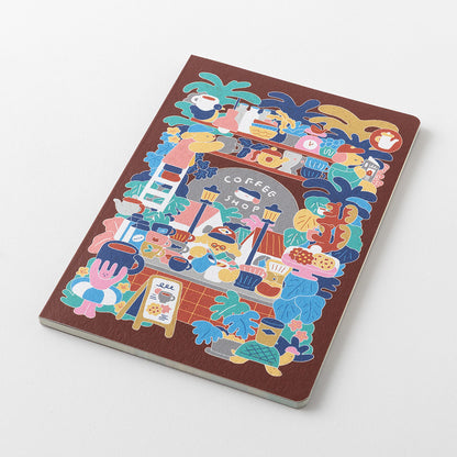 Yuru Log notebook: B6 coffee shop (coming soon)
