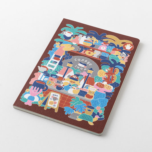 Yuru Log notebook: B6 coffee shop (coming soon)