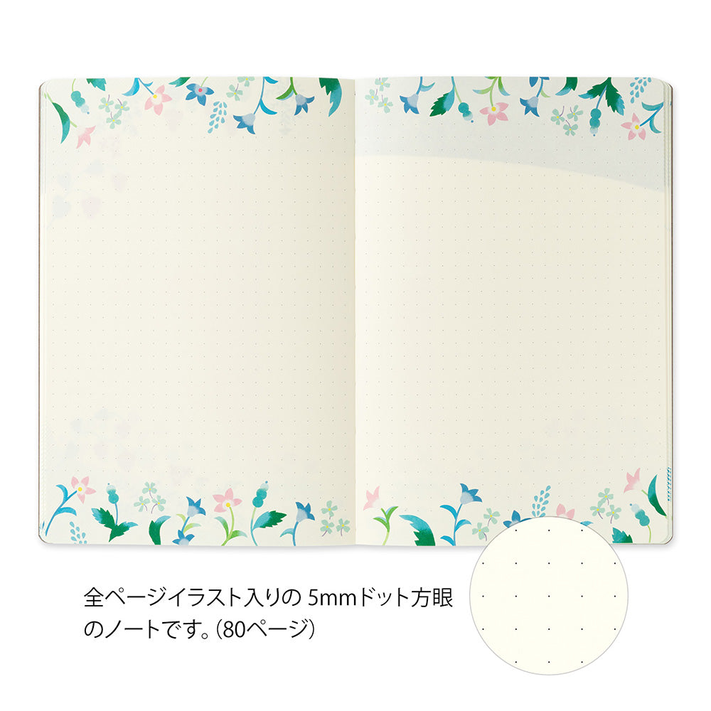 Yuru Log notebook: B6 floral (coming soon)