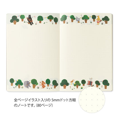 Yuru Log notebook: B6 forest animal (coming soon)