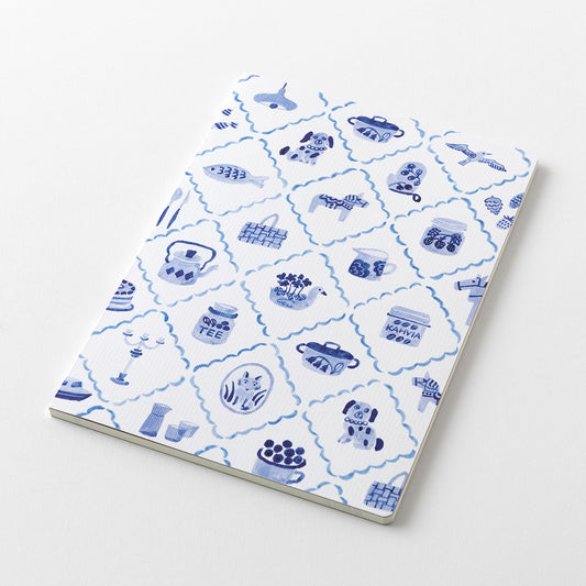 Yuru Log notebook: B6 blue Nordic (coming soon)