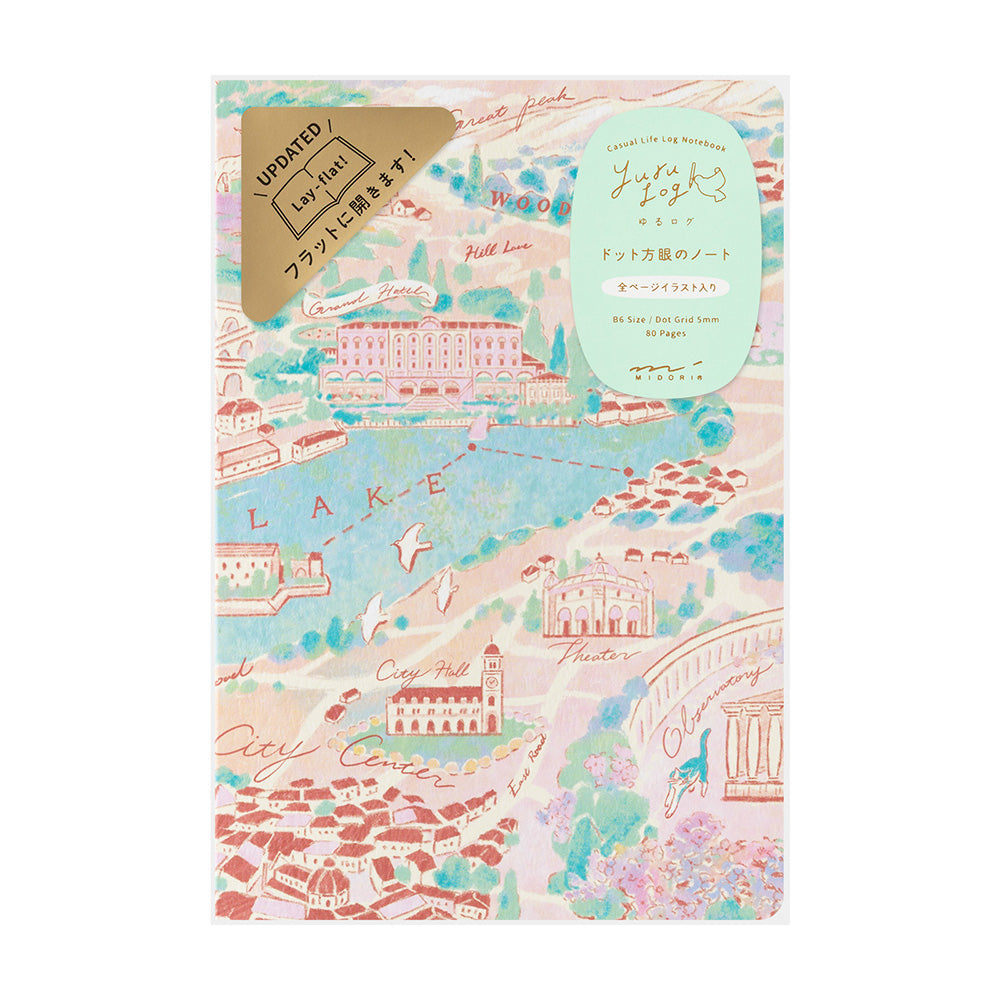 Yuru Log notebook: B6 travel & hotel (coming soon)