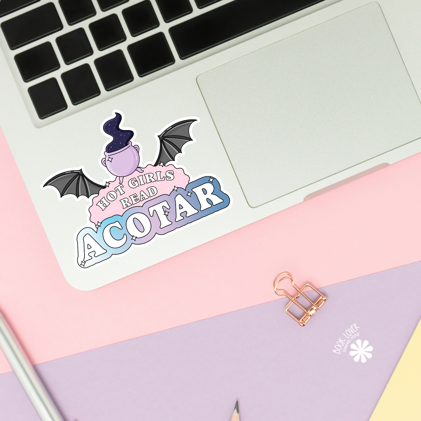 Hot girls read ACOTAR sticker