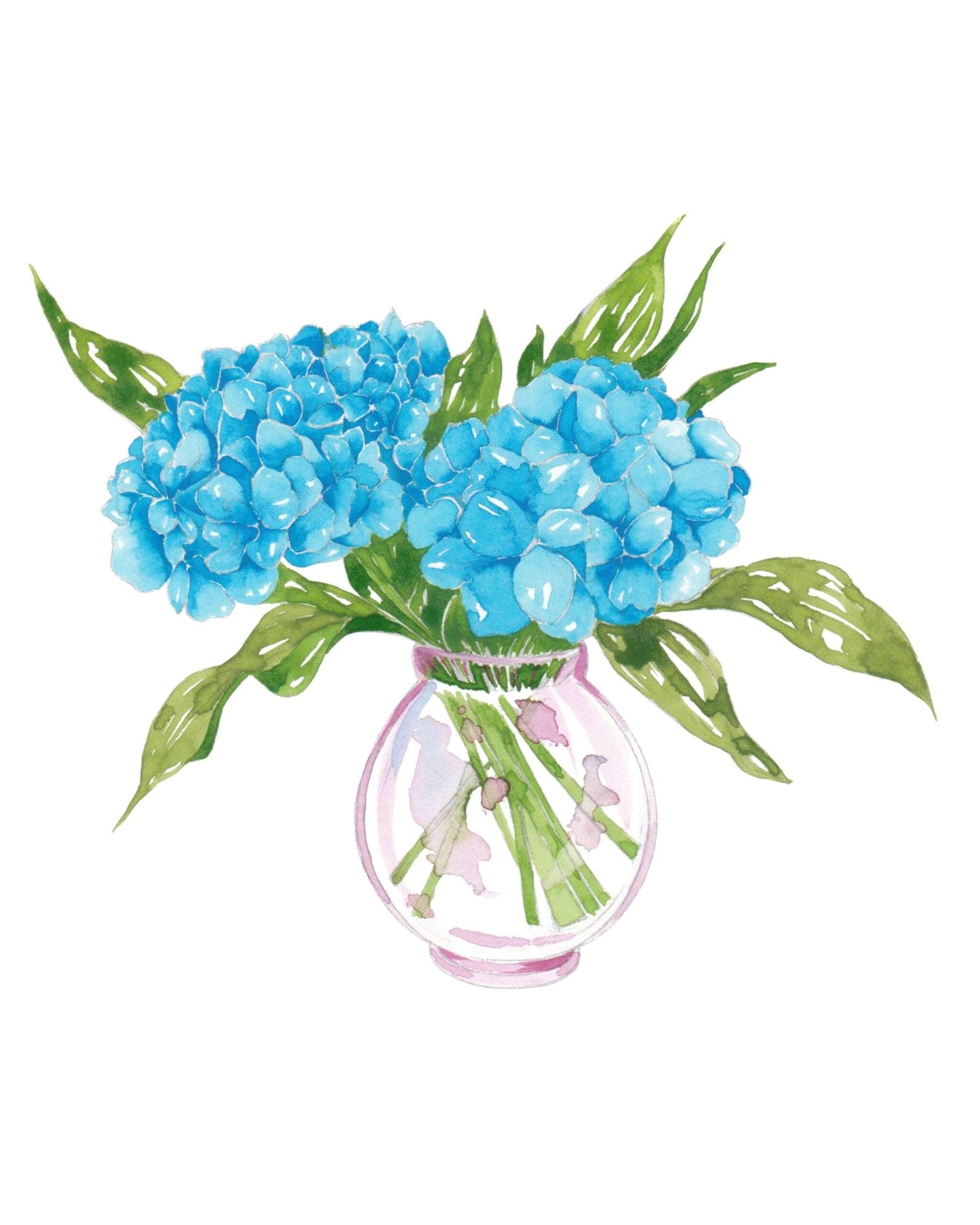 Bold flowers watercolour workbook