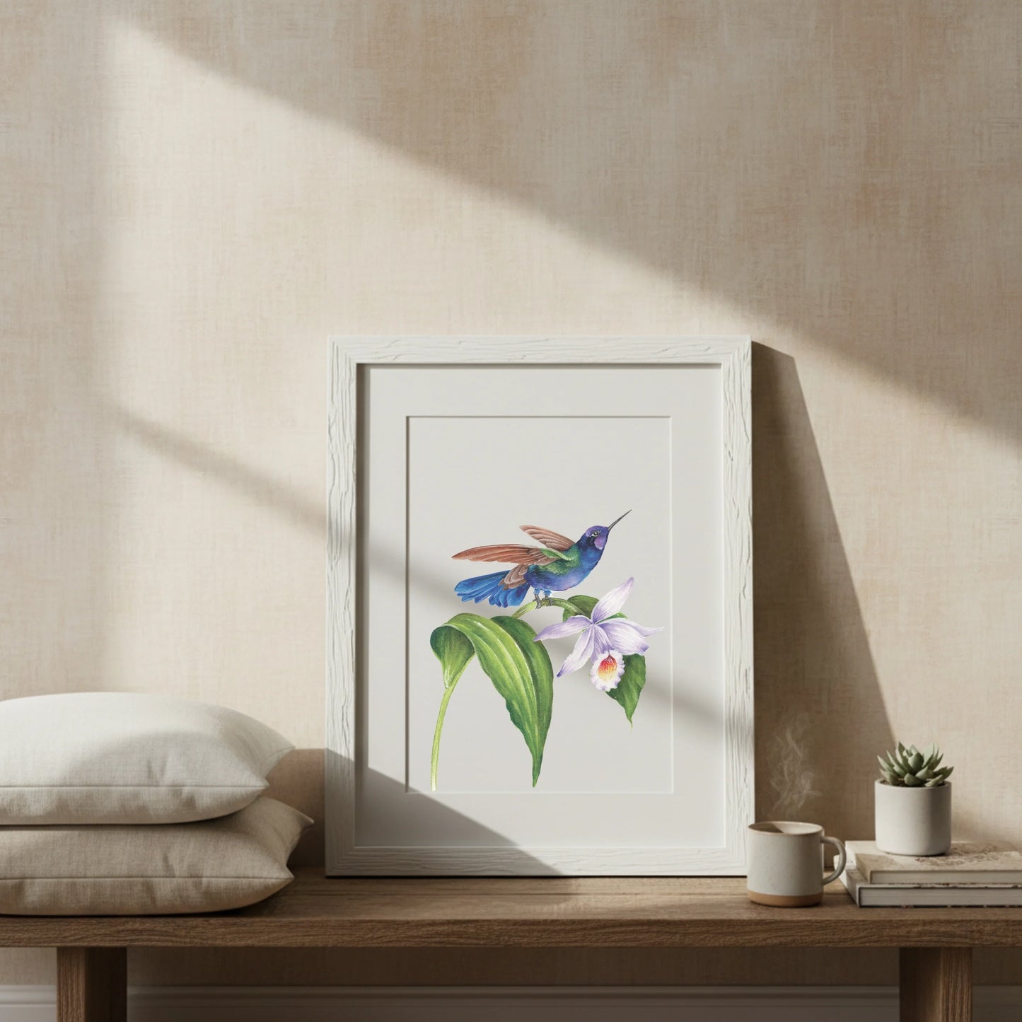 Vintage hummingbirds oil painting workbook (limited quantities)