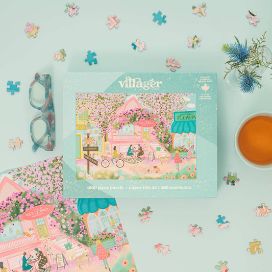 City in bloom | 1000-piece puzzle | designed in Canada