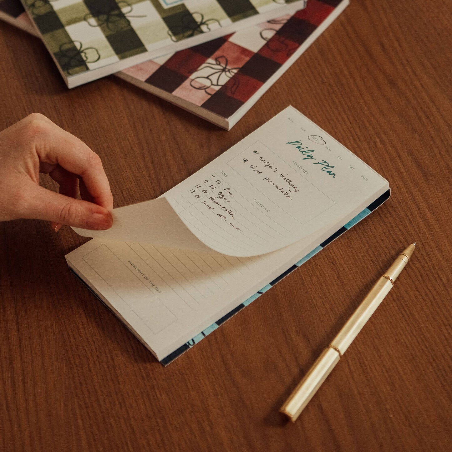 Daily productivity planning pad, undated - picnic (coming soon)