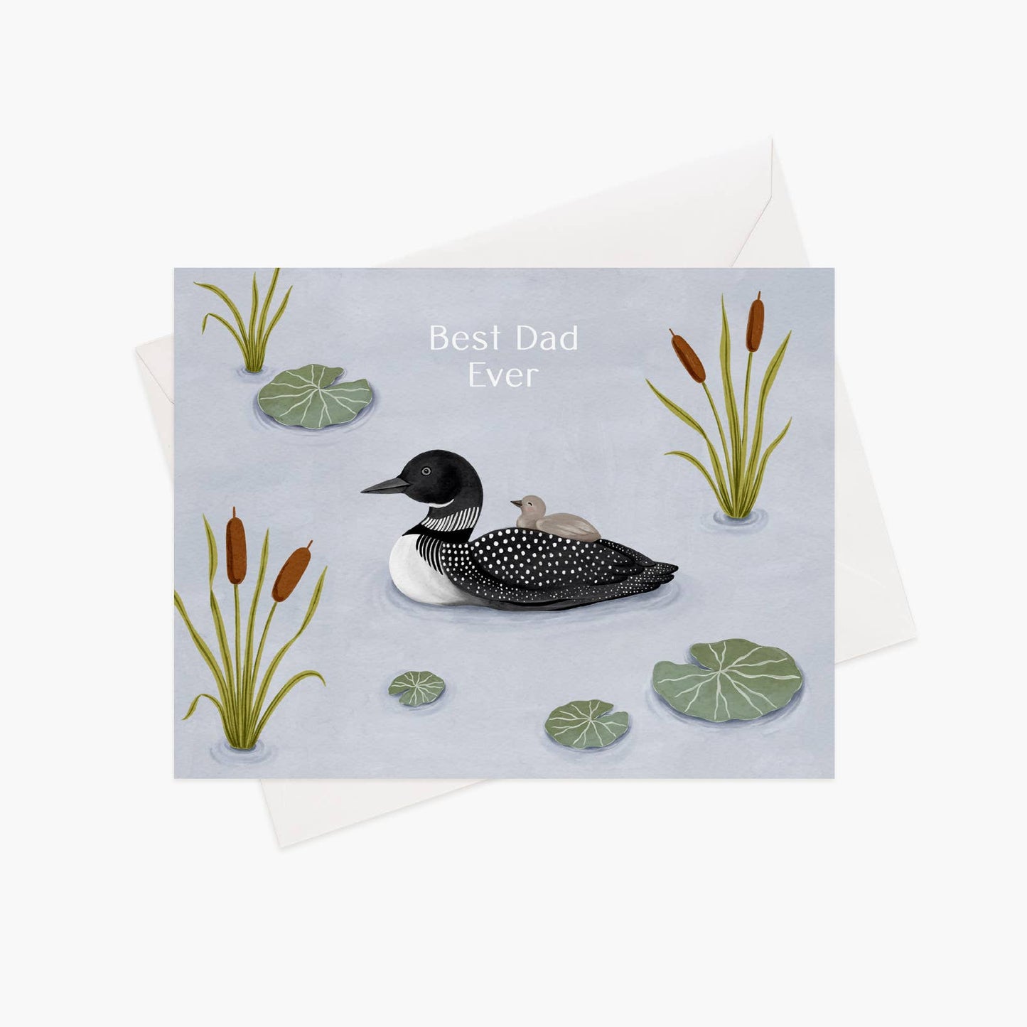 Best dad ever greeting card