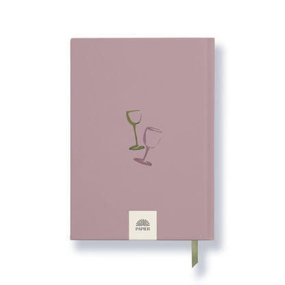 Guided recipe journal, A5 hardcover - the vineyard (coming soon)