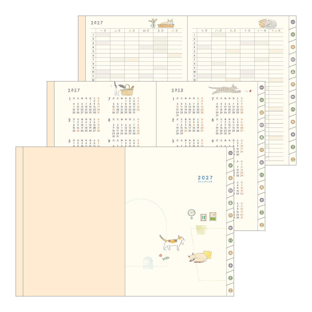 Pocket diary A6 cat 2027 (coming soon)