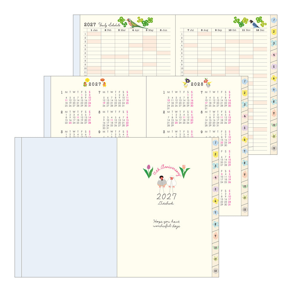 Pocket diary A6 bird 2027 (coming soon)
