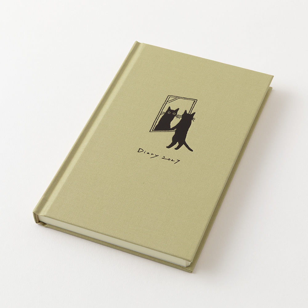 Book style diary B6 cat beige 2027 (coming soon)