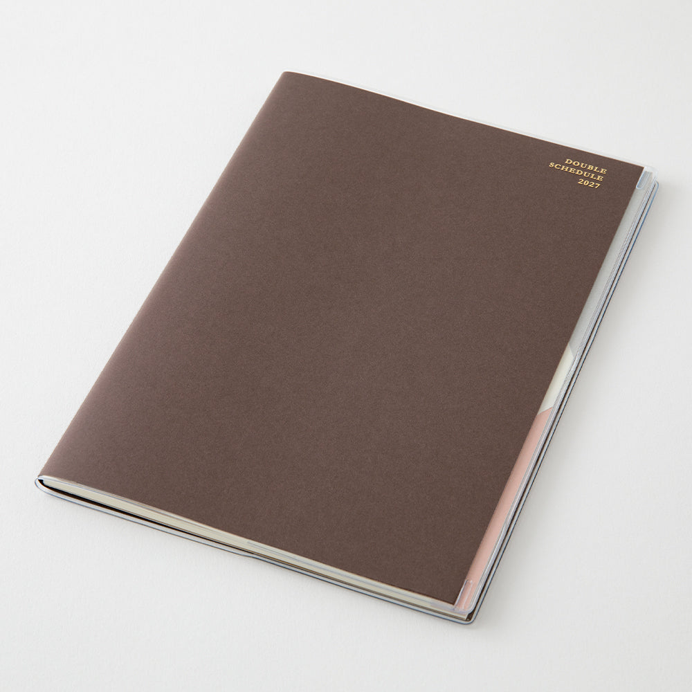 Double schedule B6 dark brown 2027 (coming soon)
