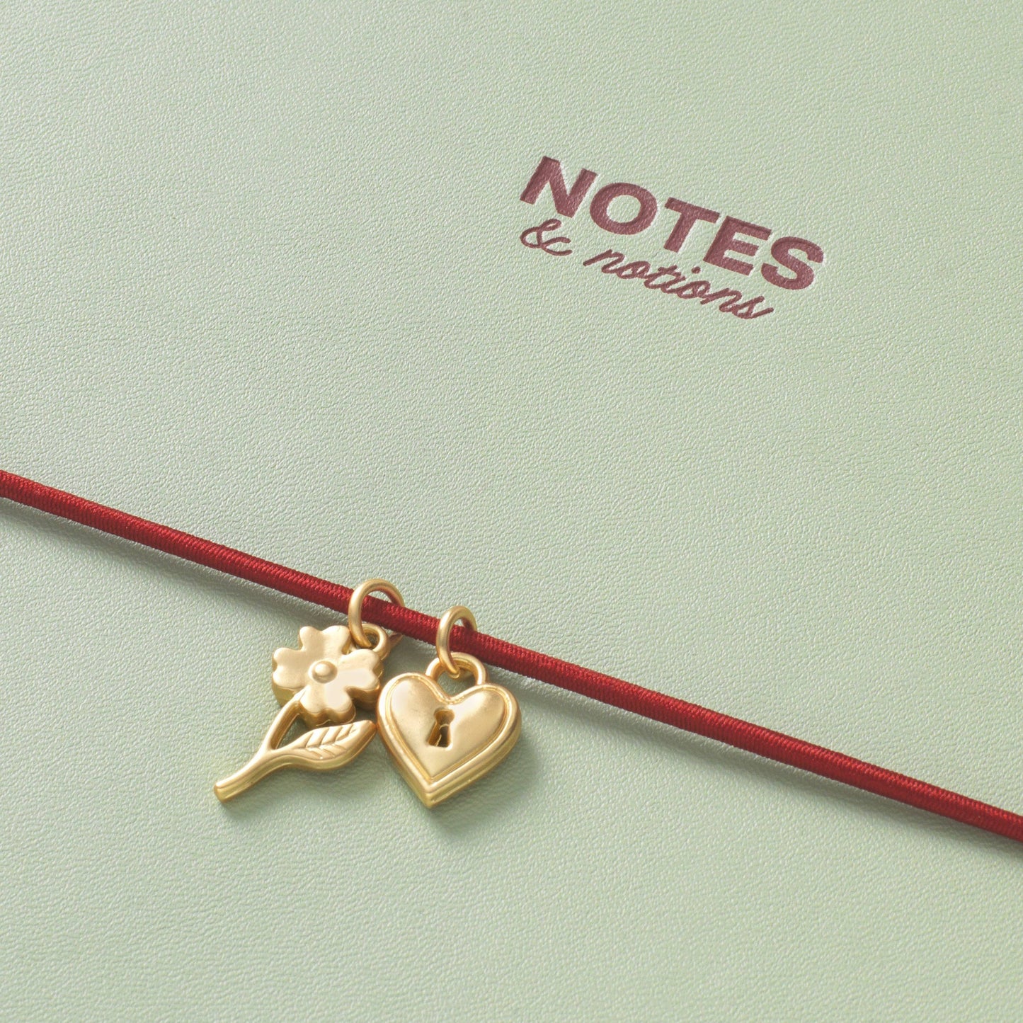 Lined notebook, A5 PU softcover - moss & ink (coming soon)
