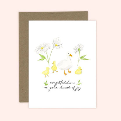 Congratulations on your bundle of joy greeting card