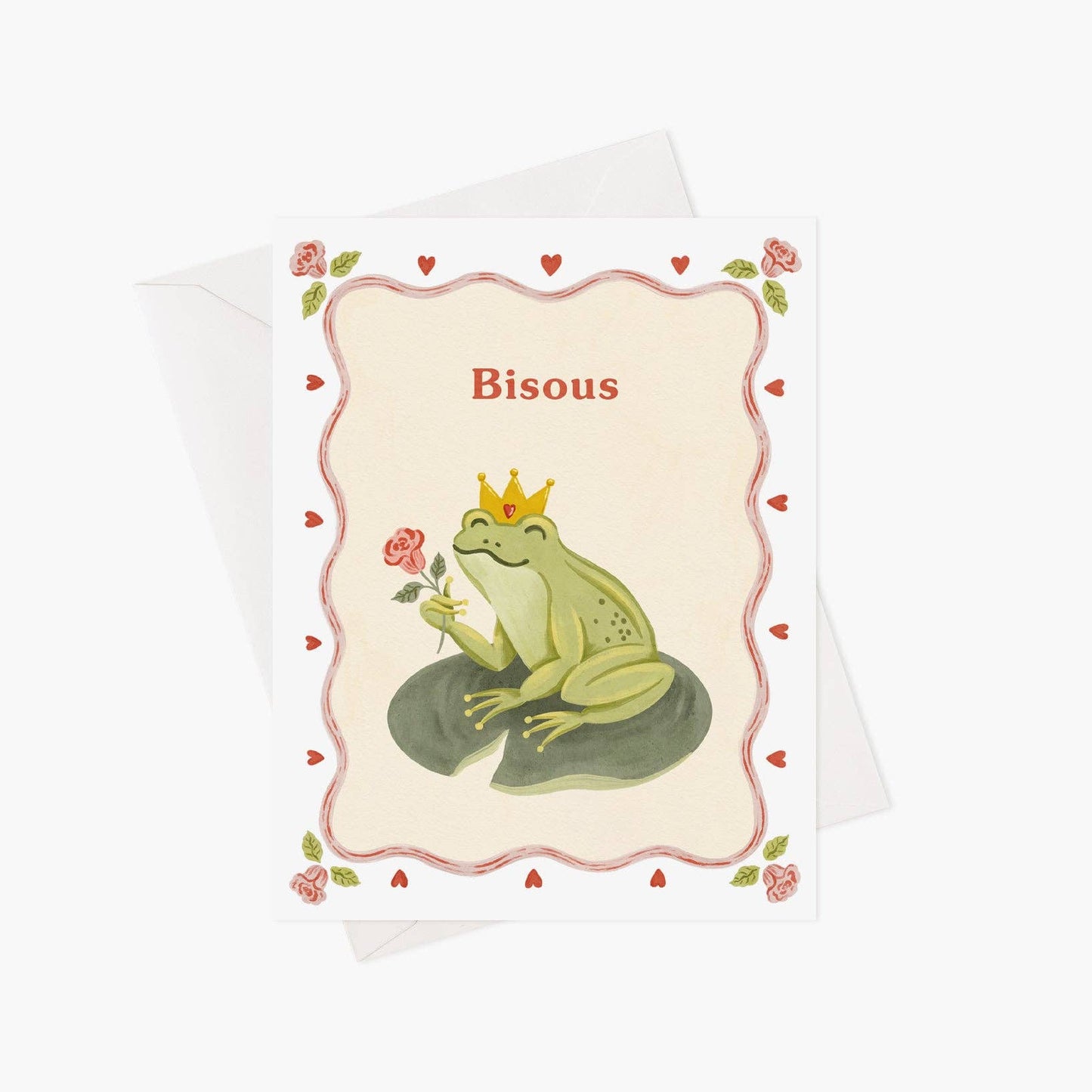 Bisous greeting card