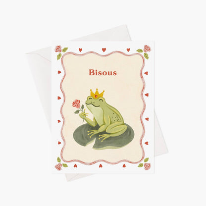 Bisous greeting card