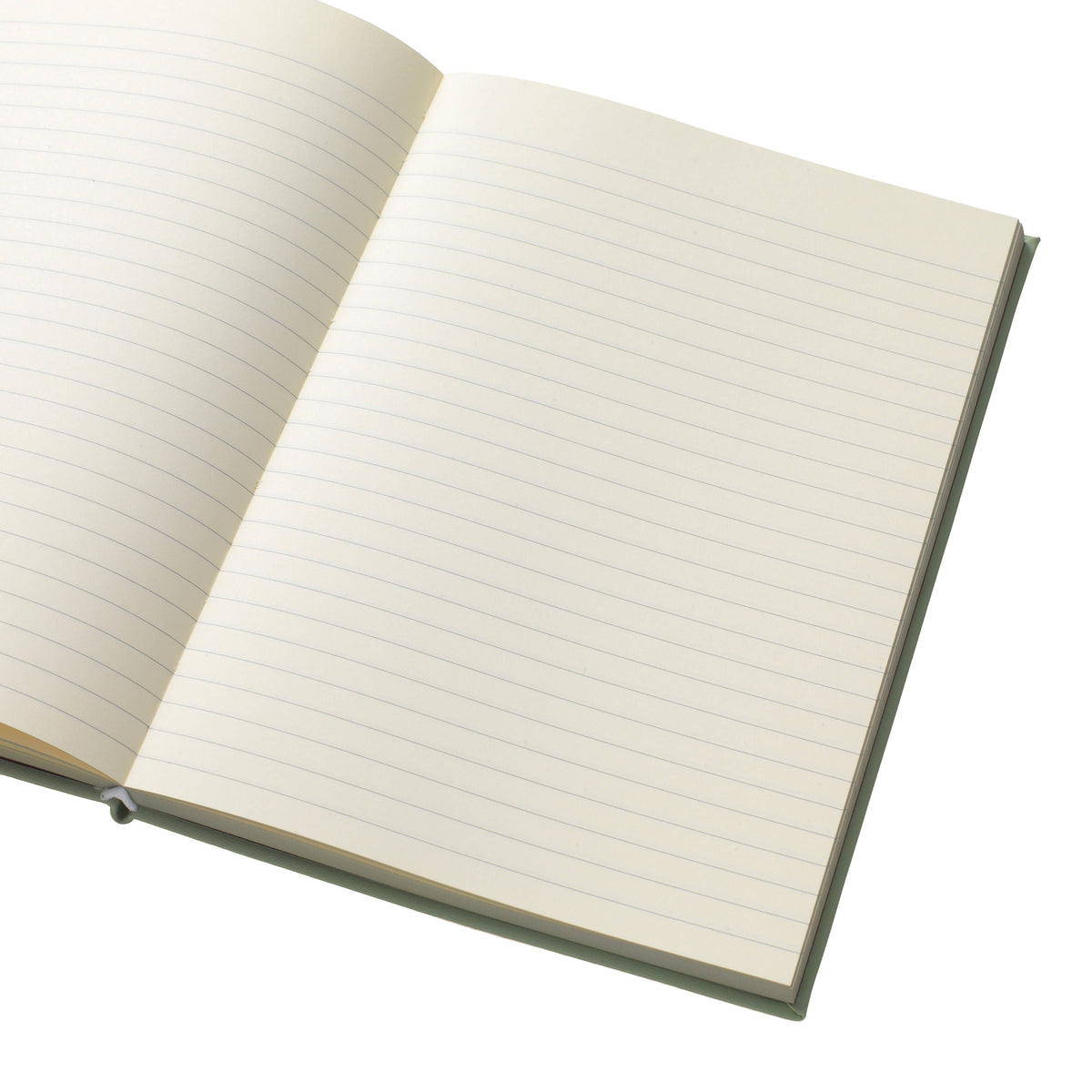 Lined notebook, A5 PU softcover - moss & ink (coming soon)